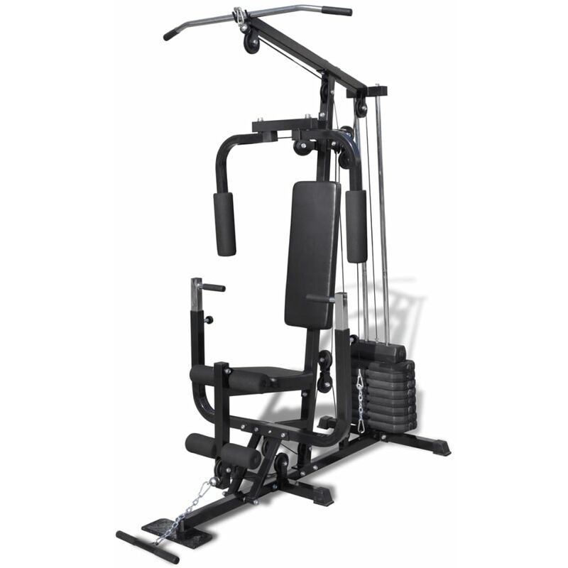 

Máquina de gimnasio multiestación multi gym - Negro - Youthup