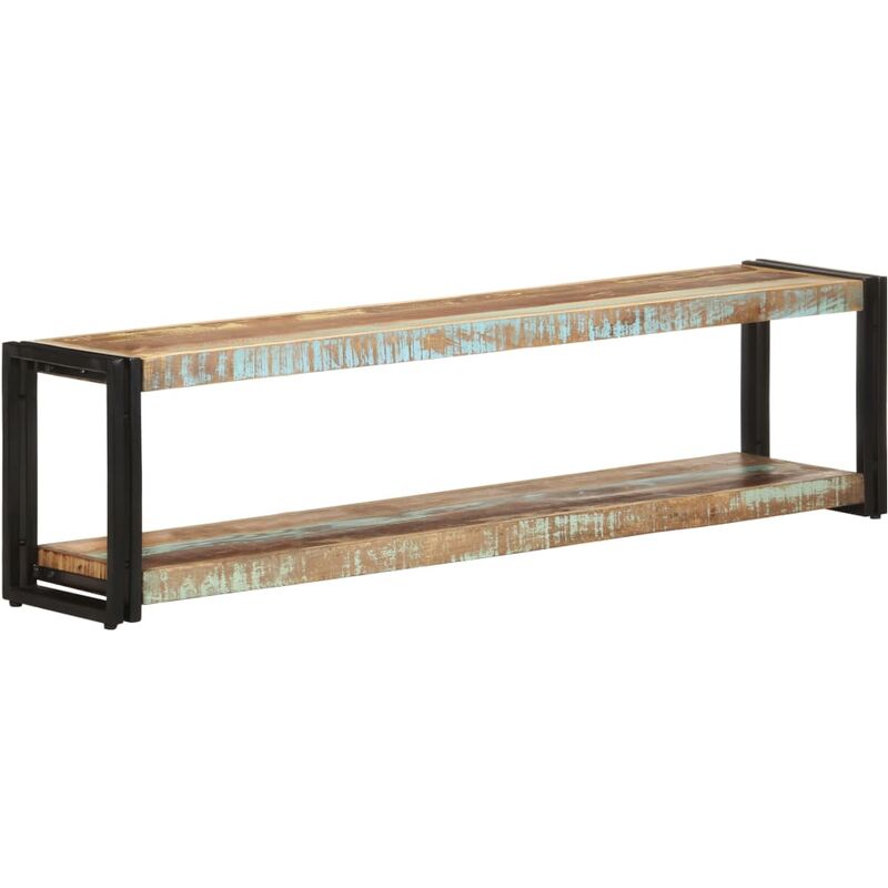 

Mueble de TV de madera maciza reciclada 150x30x40 cm - Marrón - Youthup