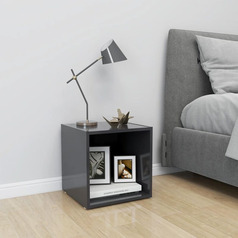 

Mueble para TV de aglomerado gris 37x35x37 cm - Gris - Youthup
