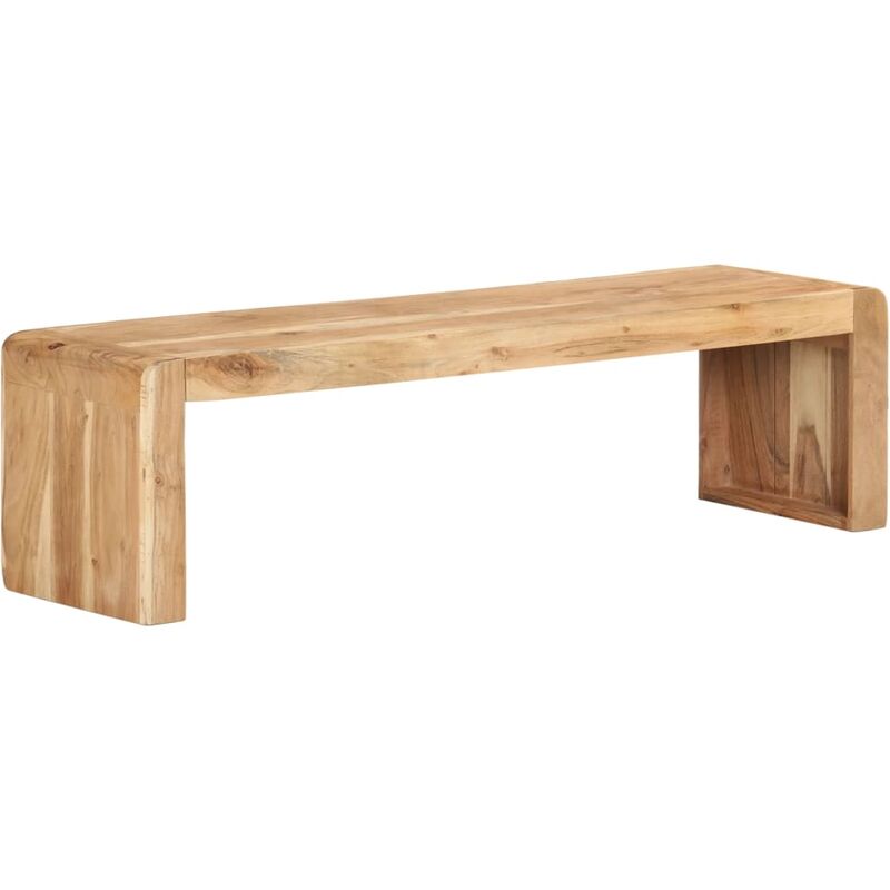 

Mueble para TV de madera maciza de acacia 120x33x33 cm - Marrón - Youthup