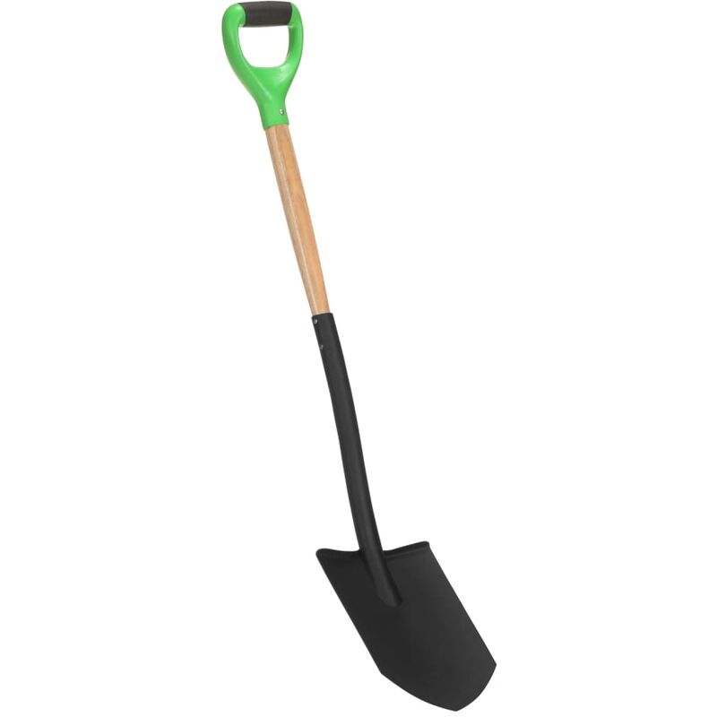 

Pala de punta de jardín con agarre en D acero y madera dura - Youthup
