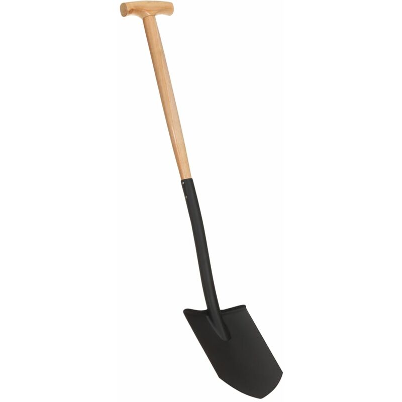 

Pala de punta de jardín con agarre en T acero y madera dura - Youthup