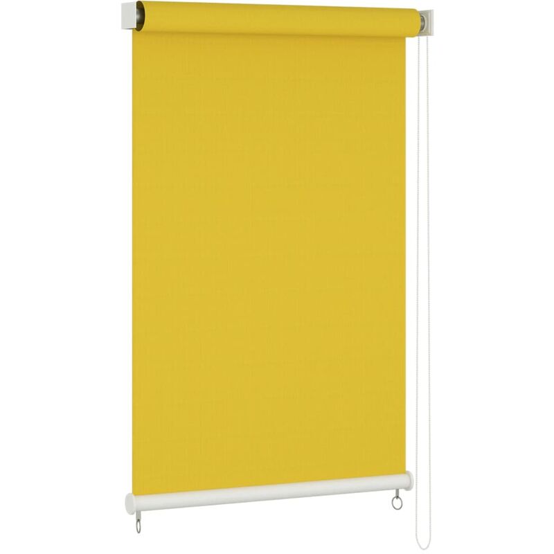 

YOUTHUP Persiana enrollable de exterior 120x230 cm amarillo - Amarillo