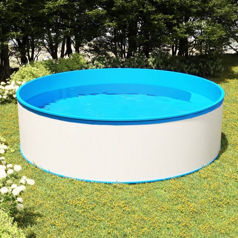 

Piscina de chapoteo blanca 350x90 cm - Youthup
