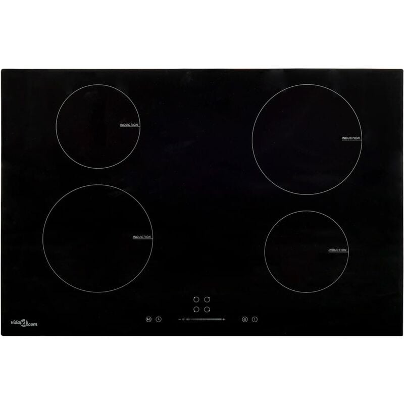 

YOUTHUP Placa de inducción 4 quemadores táctil vidrio 77 cm 7000 W