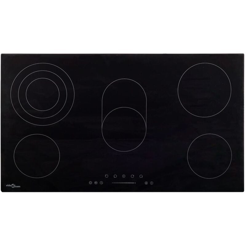 

Placa vitrocerámica 5 quemadores control táctil 77 cm 8500 W - Youthup