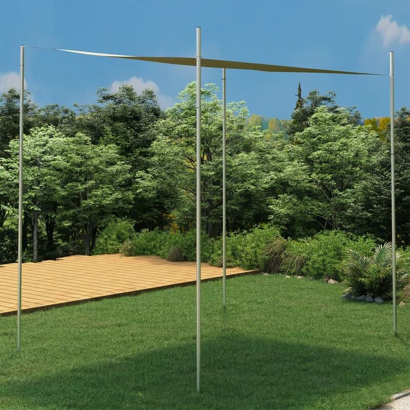 

Poste de toldo de vela de acero inoxidable 400 cm - Youthup