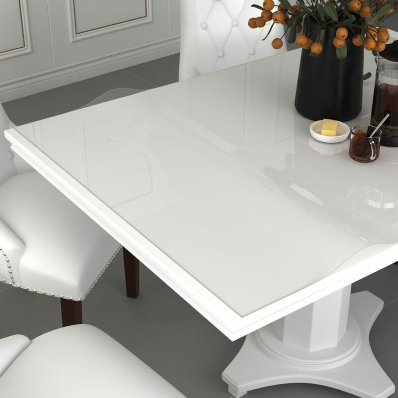 

Protector de mesa PVC transparente 120x60 cm 2 mm - Transparente - Youthup