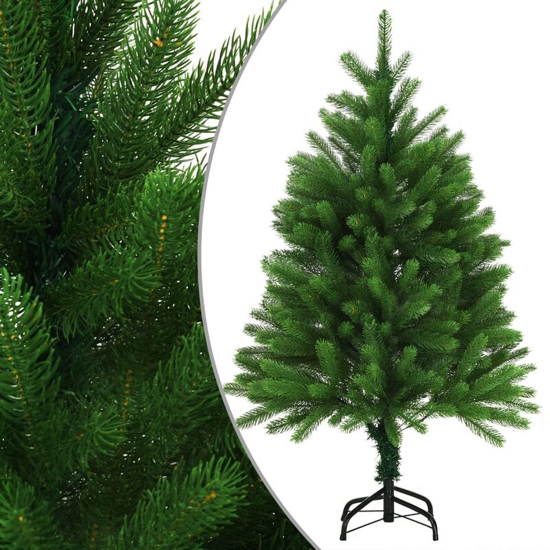 

Árbol artificial de Navidad con hojas realistas 120 cm verde - Verde - Youthup