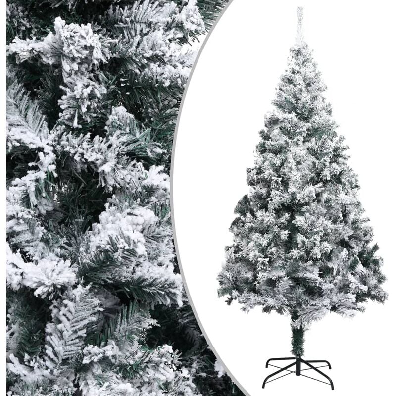 

Árbol de Navidad artificial con nieve PVC verde 300 cm - Youthup