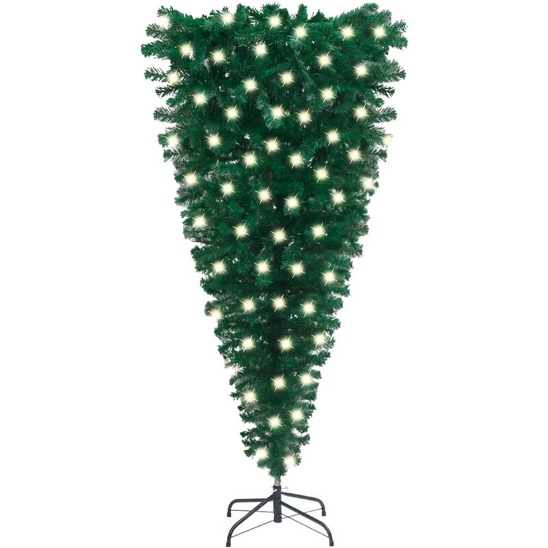 

Árbol de Navidad artificial invertido con LED verde 120 cm - Youthup