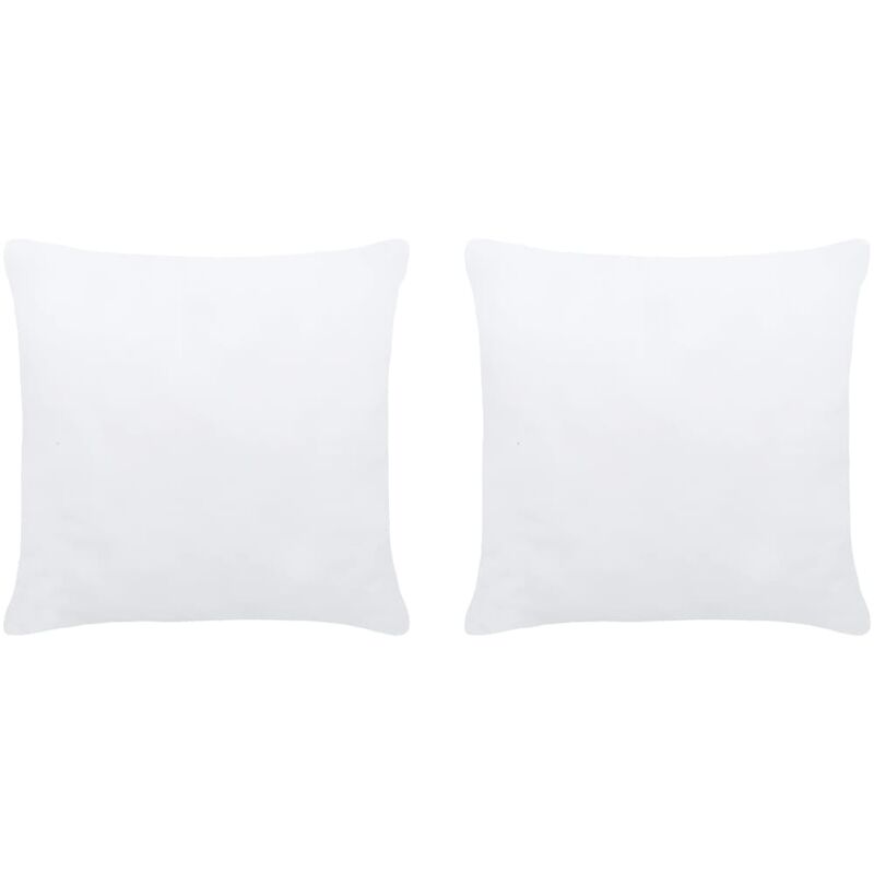 

YOUTHUP Relleno de cojín 2 unidades blanco 30x30 cm - Blanco