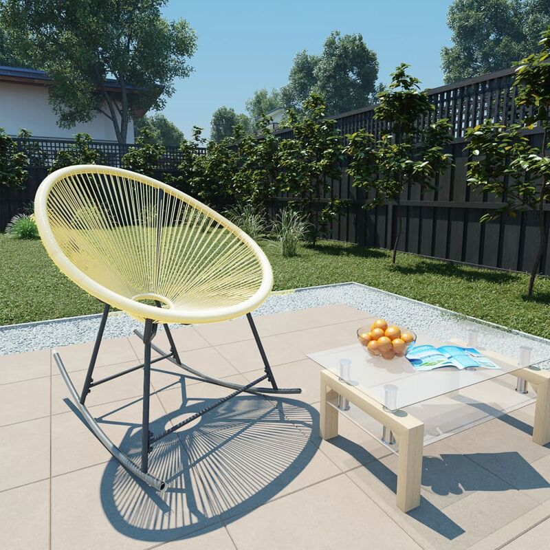 

Silla de jardín Acapulco ratán sintético beige - Beige - Youthup