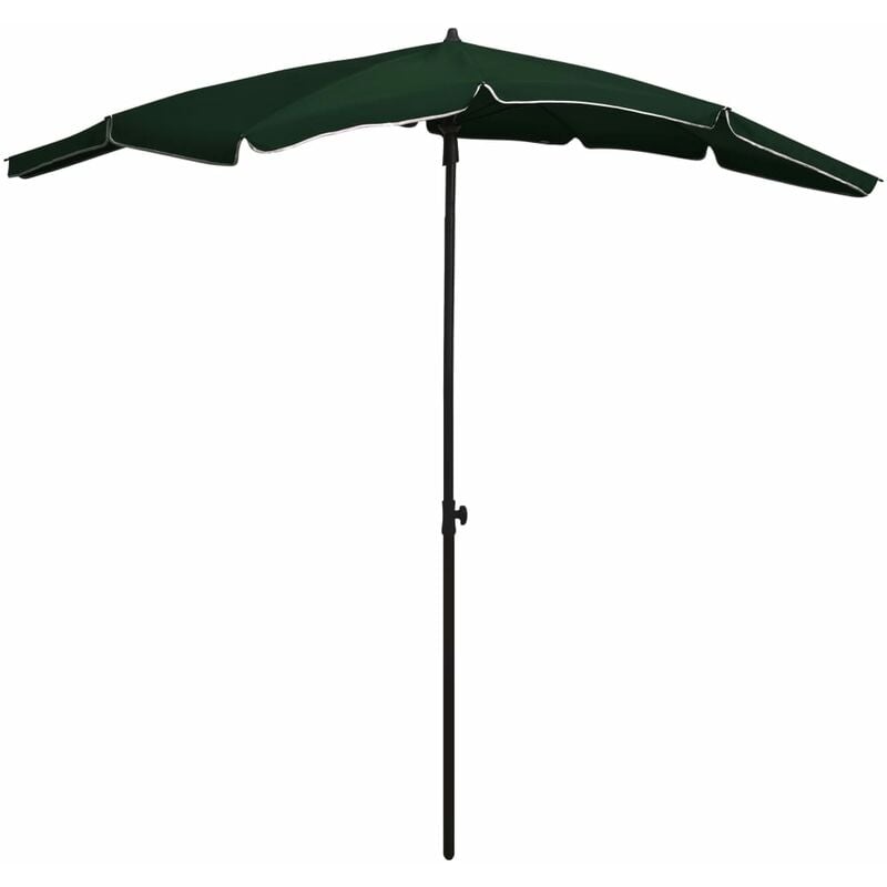 

Sombrilla de jardín con palo verde 200x130 cm - Verde - Youthup