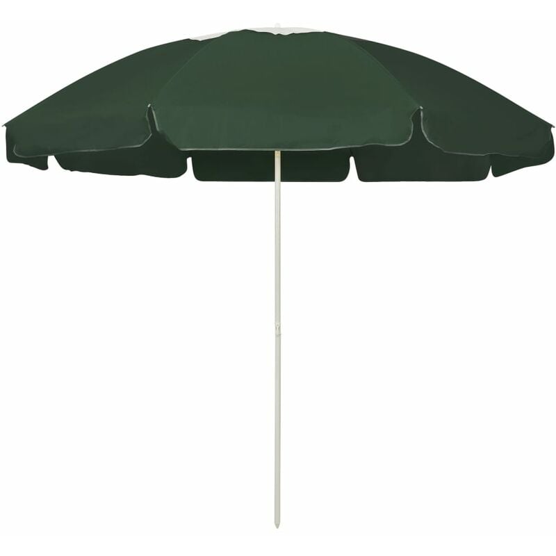 

Sombrilla de playa verde 240 cm - Verde - Youthup