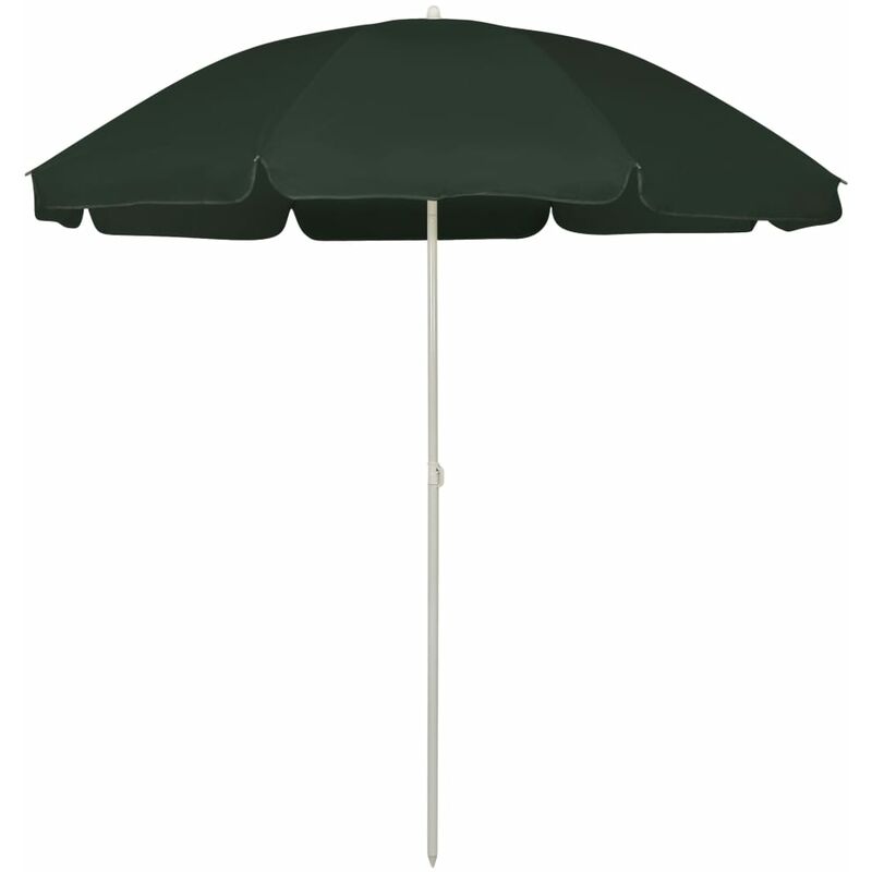 

Sombrilla de playa verde 240 cm - Verde - Youthup