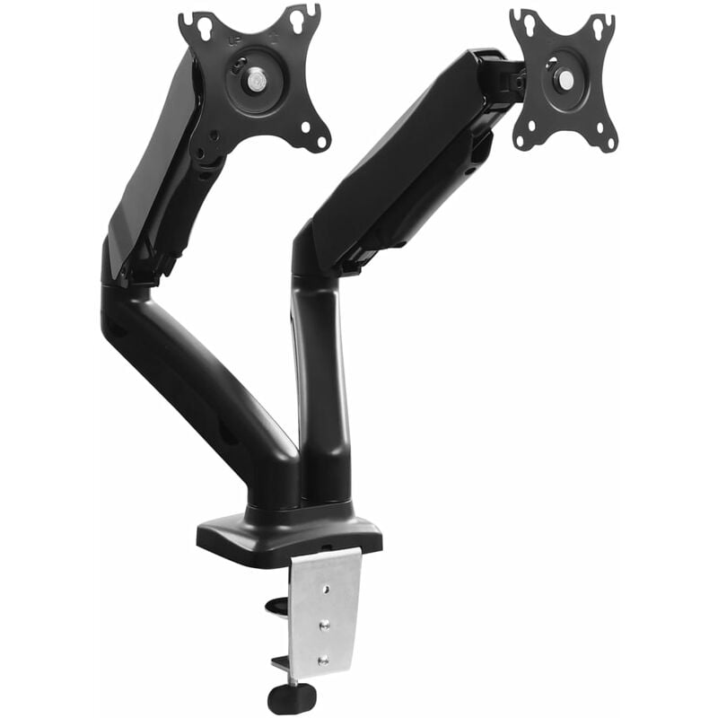 

YOUTHUP Soporte monitor TV 13"-27" con brazo dual de muelle de gas - Negro