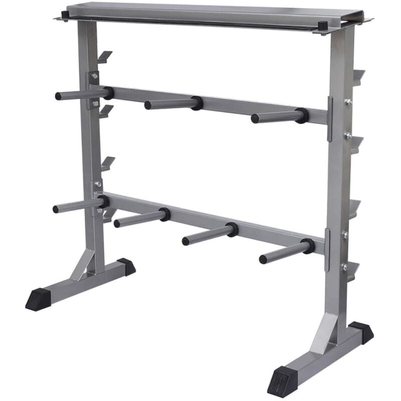 

Soporte para pesas y mancuernas - Gris - Youthup