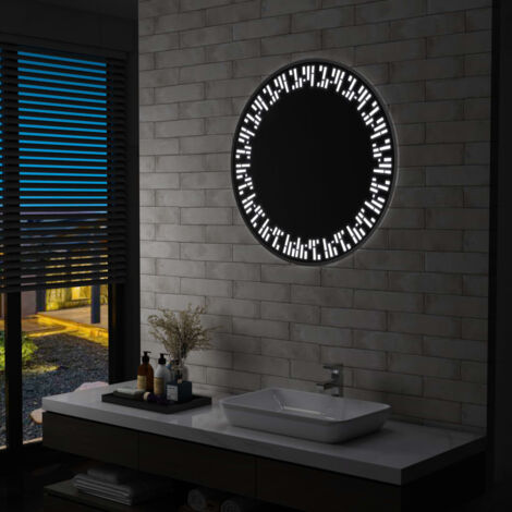 YOUTHUP Specchio a LED per Bagno 80 cm