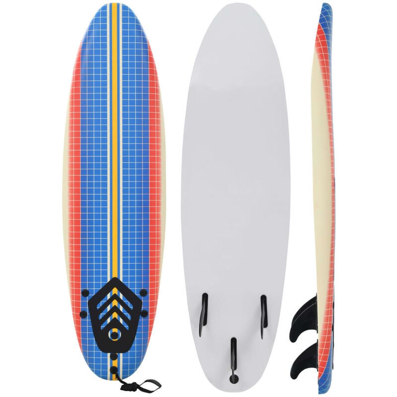 

Tabla de surf 170 cm mosaico - Multicolor - Youthup