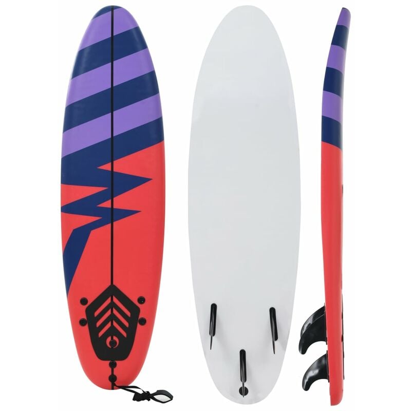 

Tabla de surf 170 cm rayas - Multicolor - Youthup