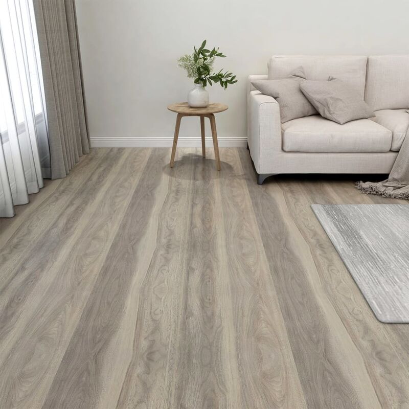 

Tarimas autoadhesivas 20 unidades PVC 1,86 m² gris taupe - Gris Topo - Youthup