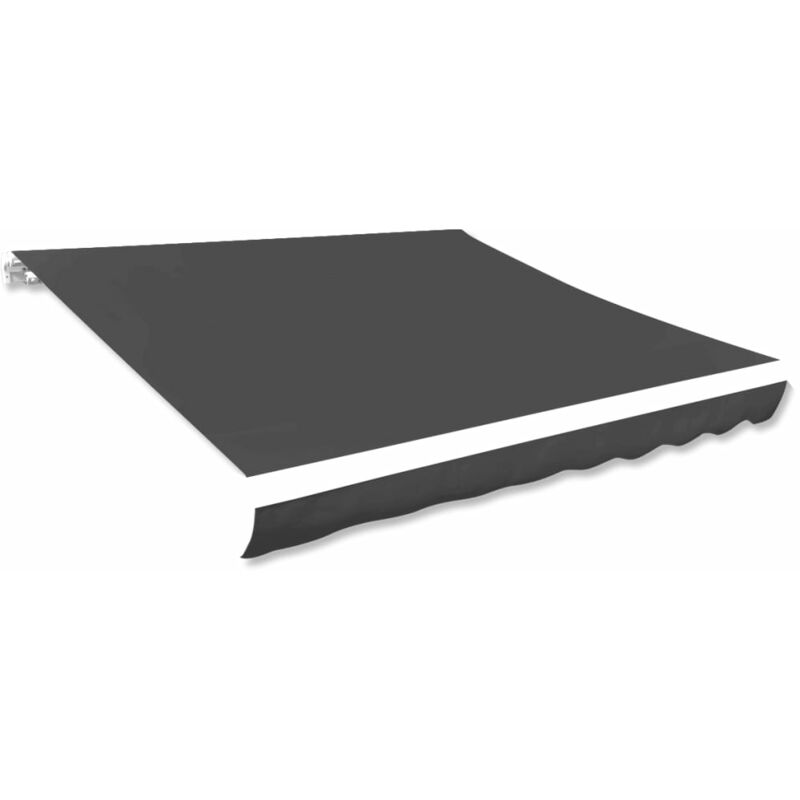 

Toldo de lona gris antracita 500x300 cm - Gris - Youthup