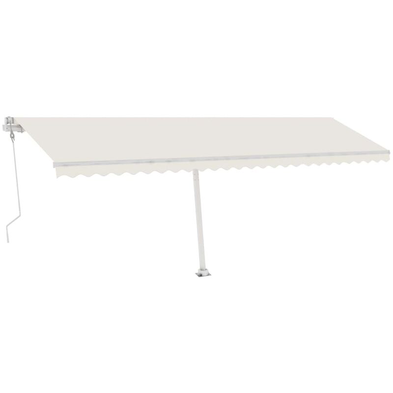 

YOUTHUP Toldo de pie automático crema 600x300 cm - Crema