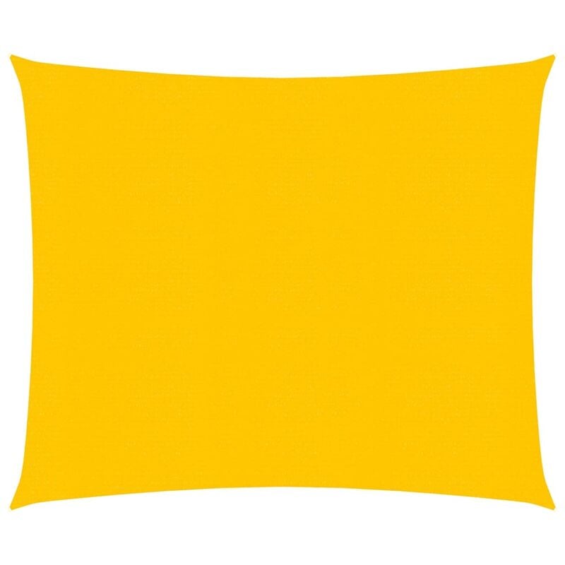 

Toldo de vela amarillo HDPE 160 g/m² 2x2 m - Amarillo - Youthup