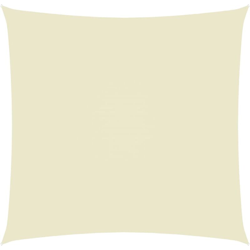 

Toldo de vela cuadrado de tela oxford color crema 4,5x4,5 m - Crema - Youthup