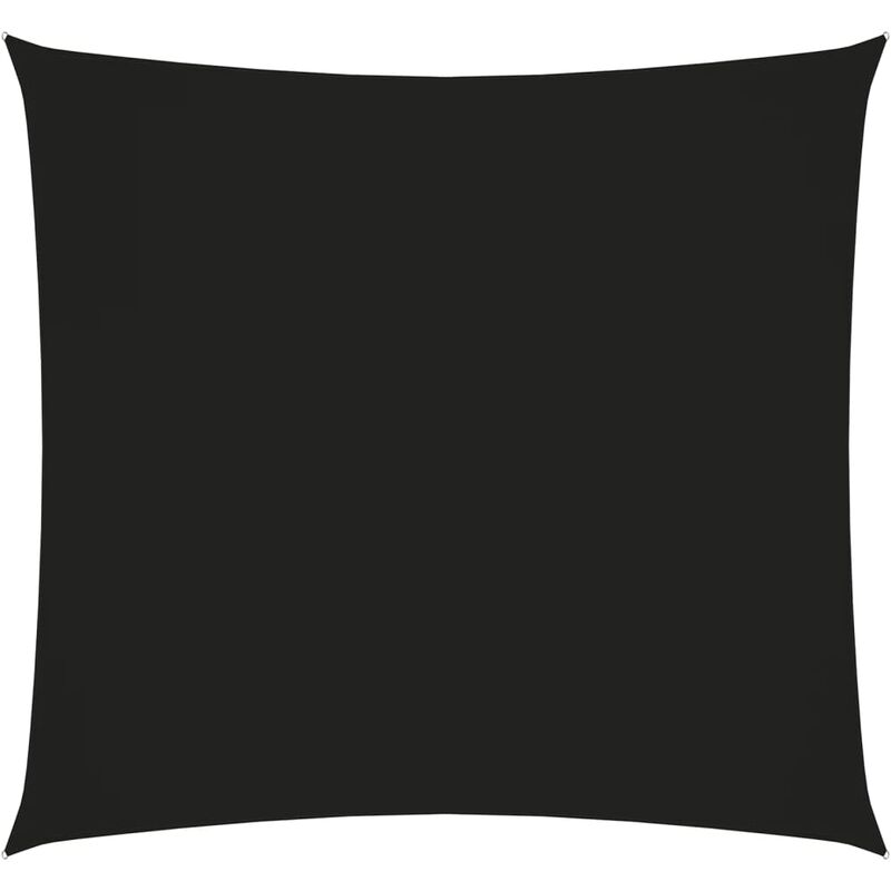 

Toldo de vela cuadrado tela oxford negro 3,6x3,6 m - Negro - Youthup