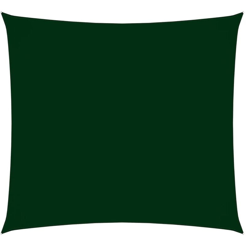 

Toldo de vela cuadrado tela oxford verde oscuro 3,6x3,6 m - Verde - Youthup