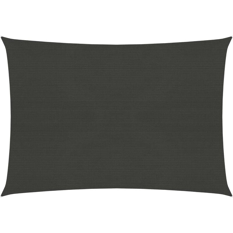 

YOUTHUP Toldo de vela gris antracita HDPE 160 g/m² 3,5x4,5 m - Antracita