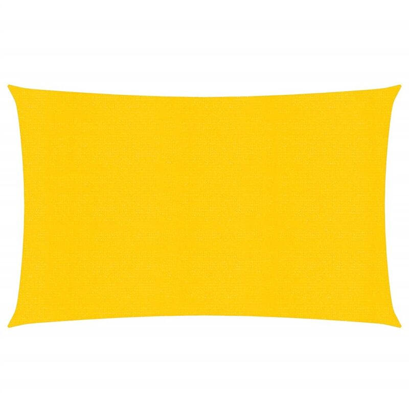 

Toldo de vela HDPE amarillo 160 g/m² 2x4 m - Amarillo - Youthup