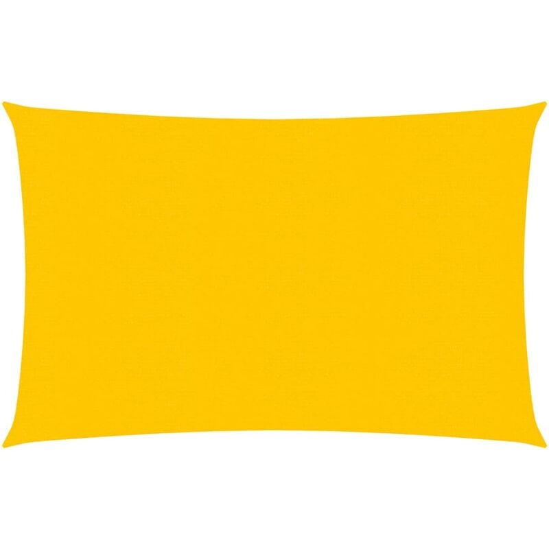 

Toldo de vela HDPE amarillo 160 g/m² 3x4 m - Amarillo - Youthup
