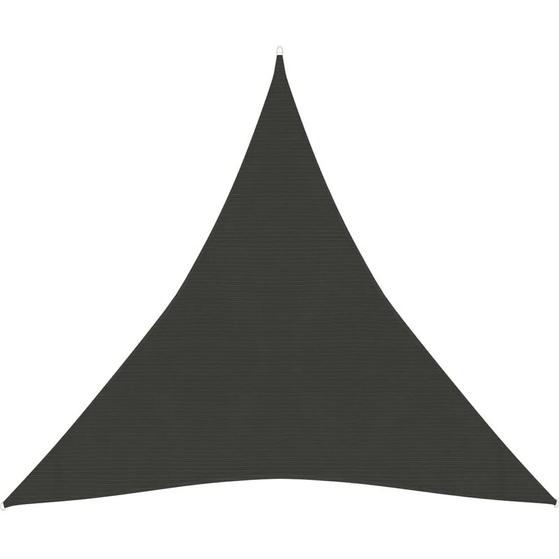 

Toldo de vela HDPE gris antracita 160 g/m² 4,5x4,5x4,5 m - Antracita - Youthup