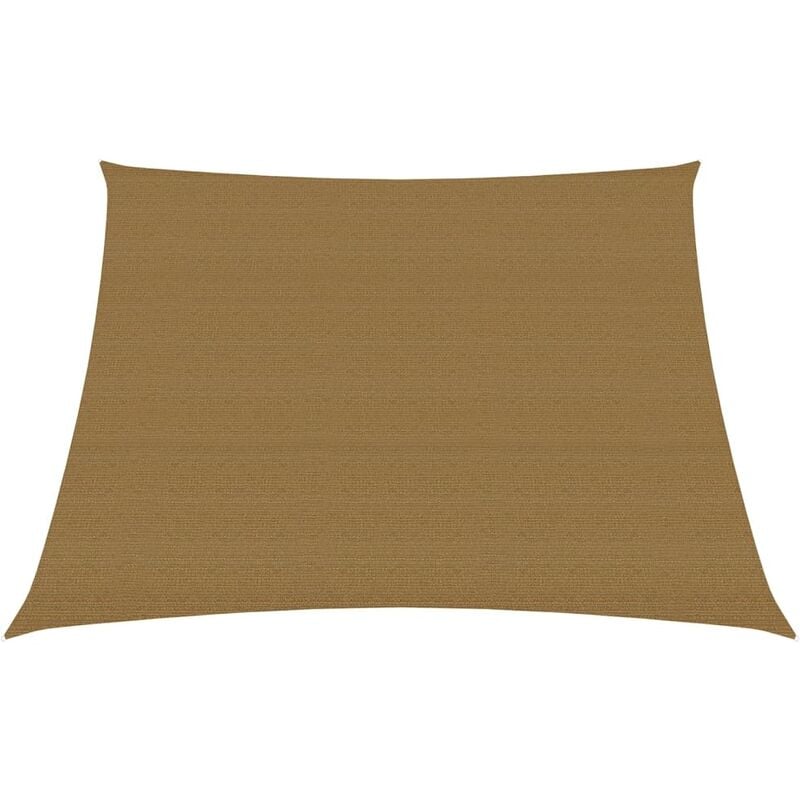 

YOUTHUP Toldo de vela HDPE gris taupe 160 g/m² 3/4x3 m - Gris Topo