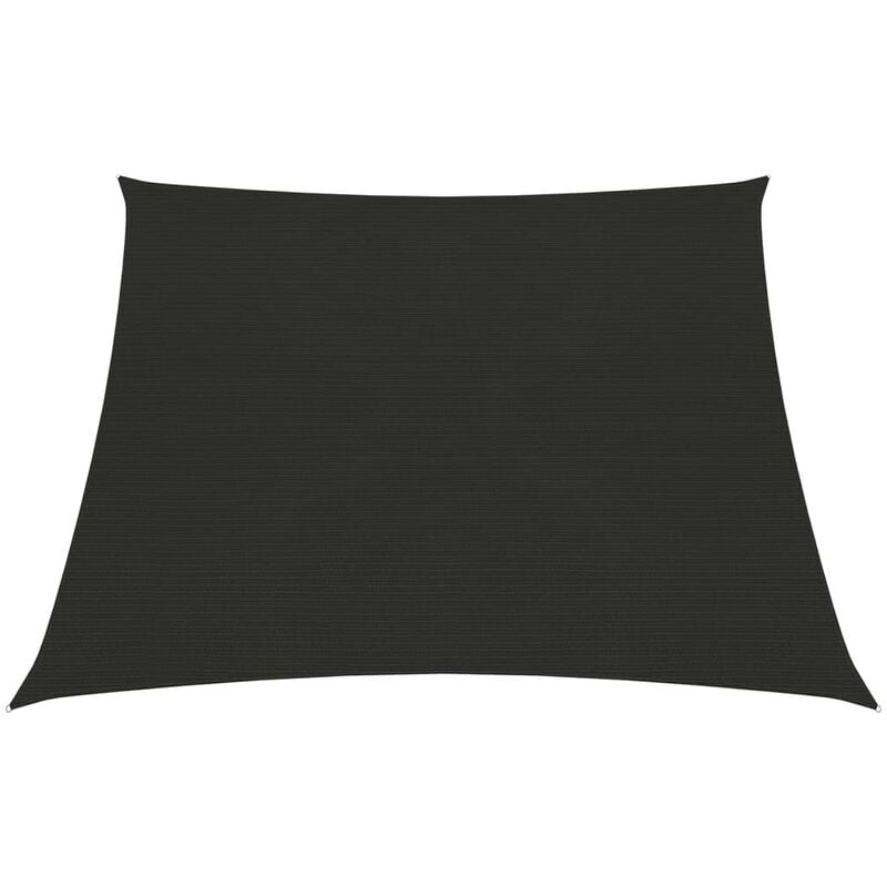 

Toldo de vela HDPE negro 160 g/m² 4/5x3 m - Negro - Youthup