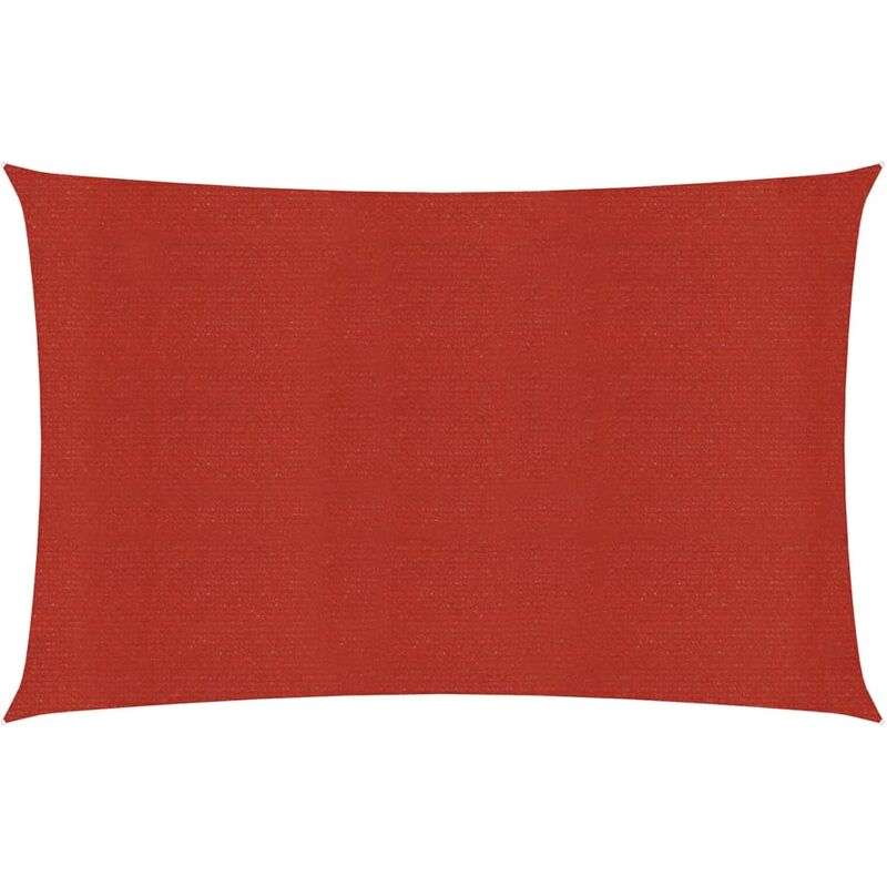 

Toldo de vela HDPE rojo 160 g/m² 2x3 m - Rojo - Youthup
