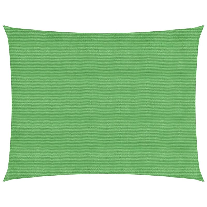

Toldo de vela HDPE verde claro 160 g/m² 3,5x4,5 m - Verde - Youthup