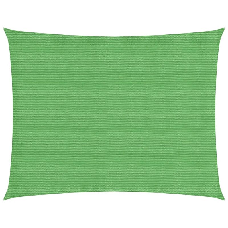 

Toldo de vela HDPE verde claro 160 g/m² 3x4 m - Verde - Youthup