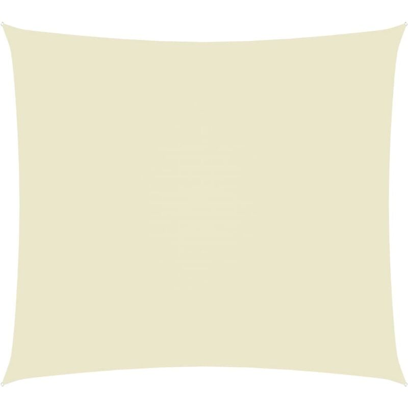 

Toldo de vela rectangular de tela oxford crema 2x3 m - Crema - Youthup