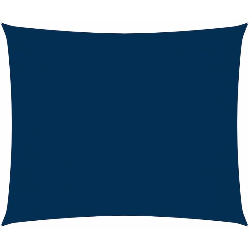 

Toldo de vela rectangular tela oxford azul 3,5x4,5 m - Azul - Youthup