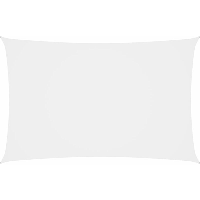 

Toldo de vela rectangular tela oxford blanco 4x7 m - Blanco - Youthup