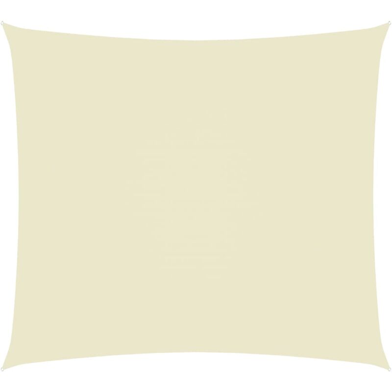 

Toldo de vela rectangular tela oxford crema 3,5x4,5 m - Crema - Youthup