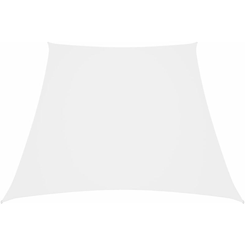 

YOUTHUP Toldo de vela tela oxford trapecio blanco 3/4x2 m - Blanco