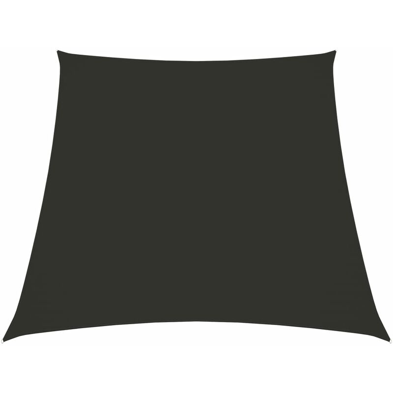 

Toldo de vela trapezoidal de tela oxford gris antracita 4/5x3 m - Antracita - Youthup