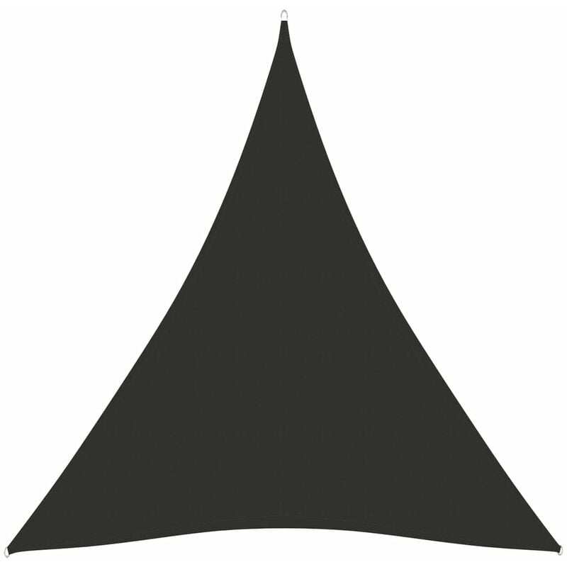 

Toldo de vela triangular de tela oxford 5x6x6 m antracita - Antracita - Youthup