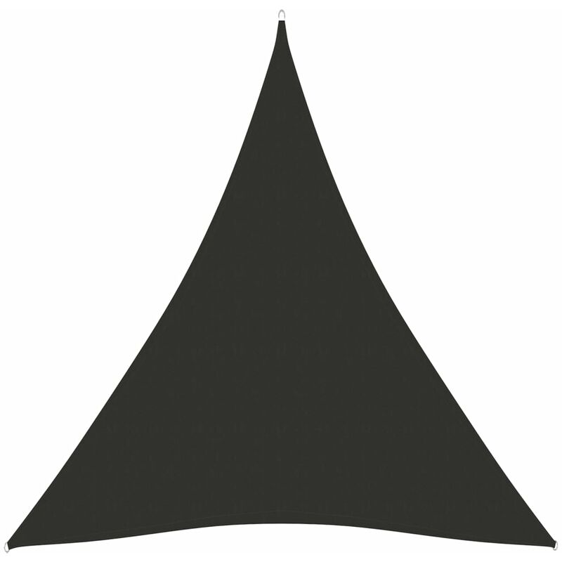 

Youthup - Toldo de vela triangular de tela oxford gris antracita 3x4x4 m - Antracita