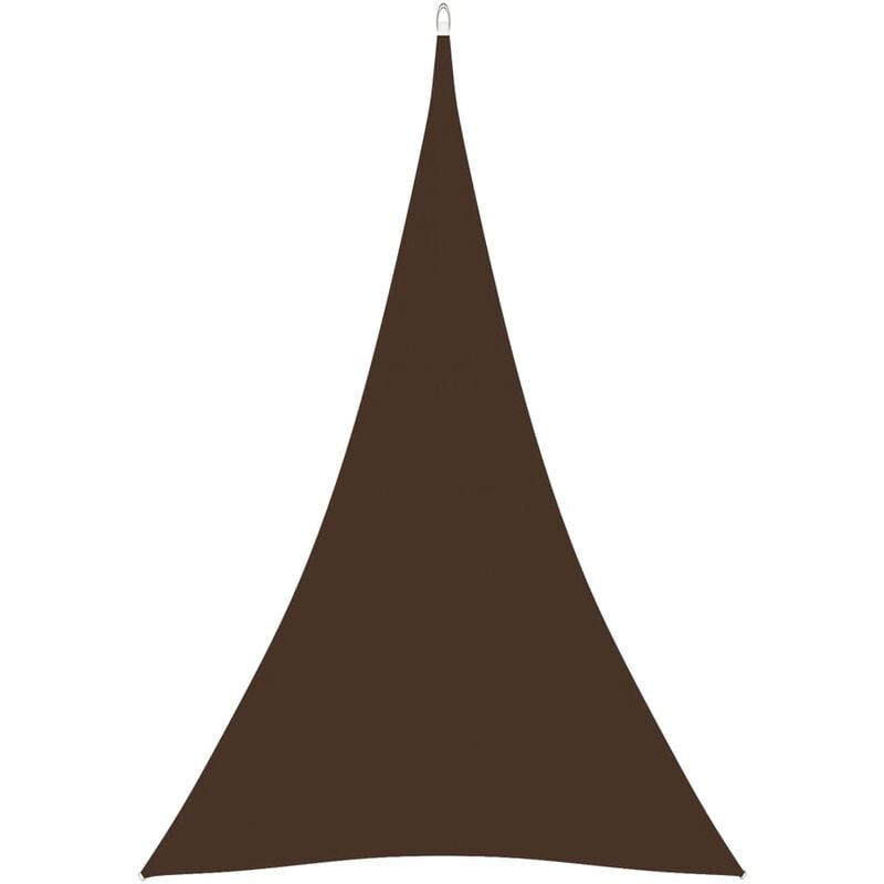 

Youthup - Toldo de vela triangular de tela oxford marrón 3x4x4 m - Marrón